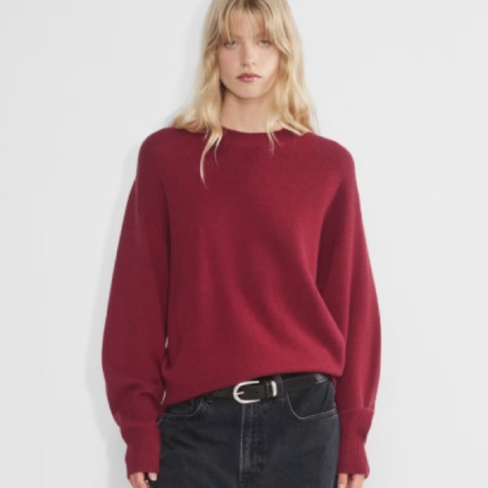 NWT ARITZIA ISABELLE WOOL CASHMERE SWEATER